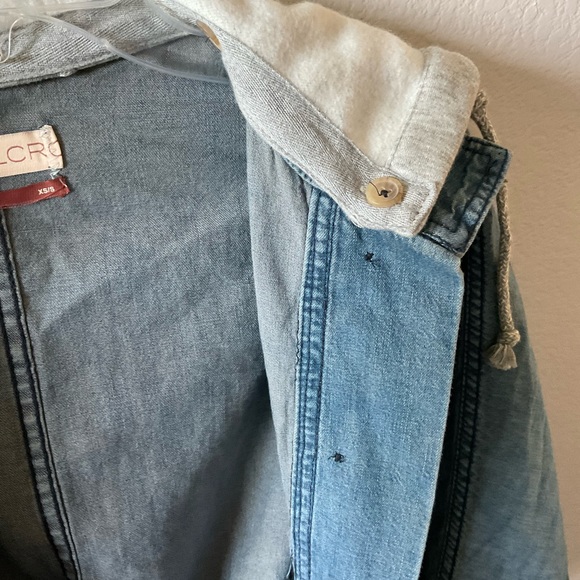 Anthropologie Pilcro denim poncho/jacket - Picture 6 of 11